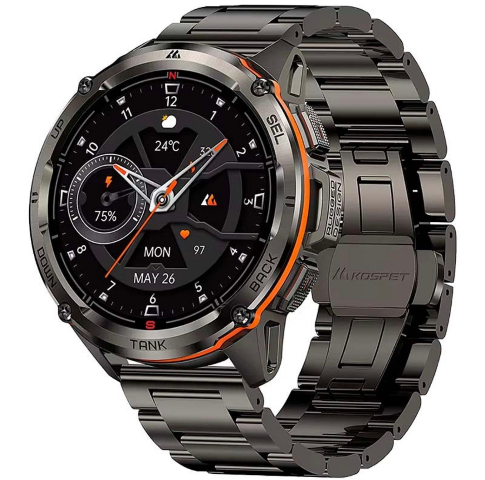 Смарт-годинник тактичний Kospet Tank T3 Ultra Special Edition Black (KTT0003USEB)