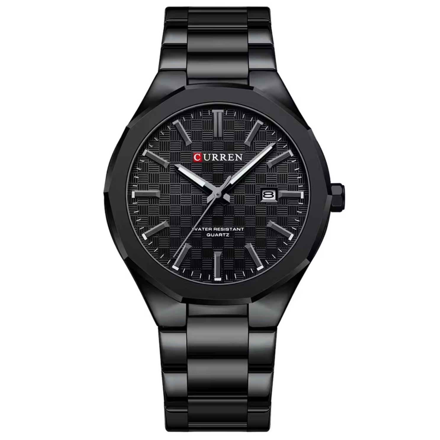 Наручний годинник чоловічий Curren Scotland Чорний (3529)